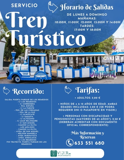 Tren turístico Vejer