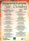 Programación cultural de octubre