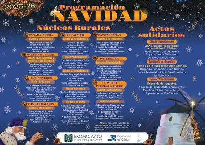 Programación de Navidad Núcleos Rurales